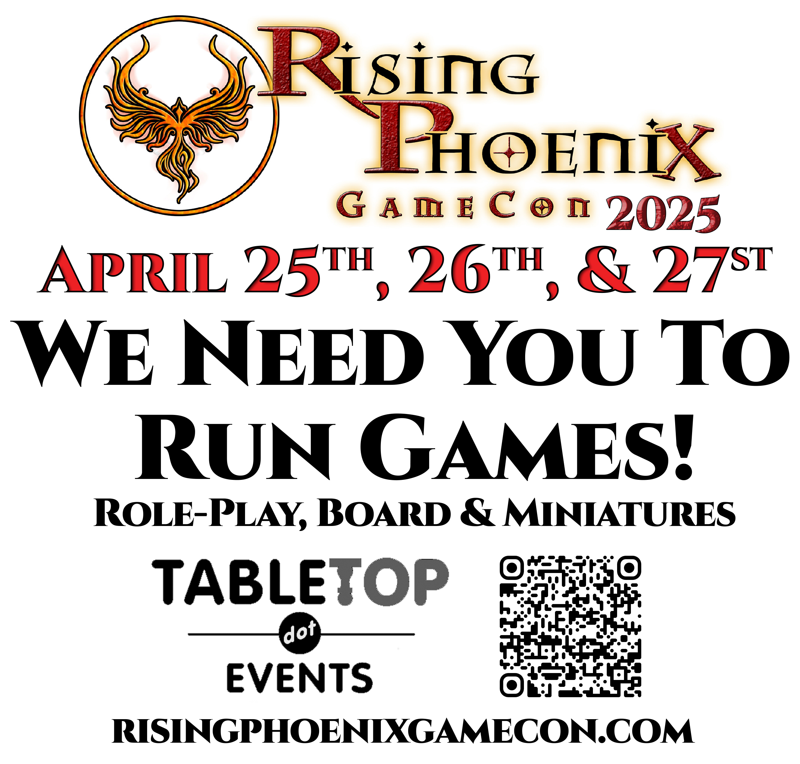 Game Submissions Go Live for Rising Phoenix Game Con 2025